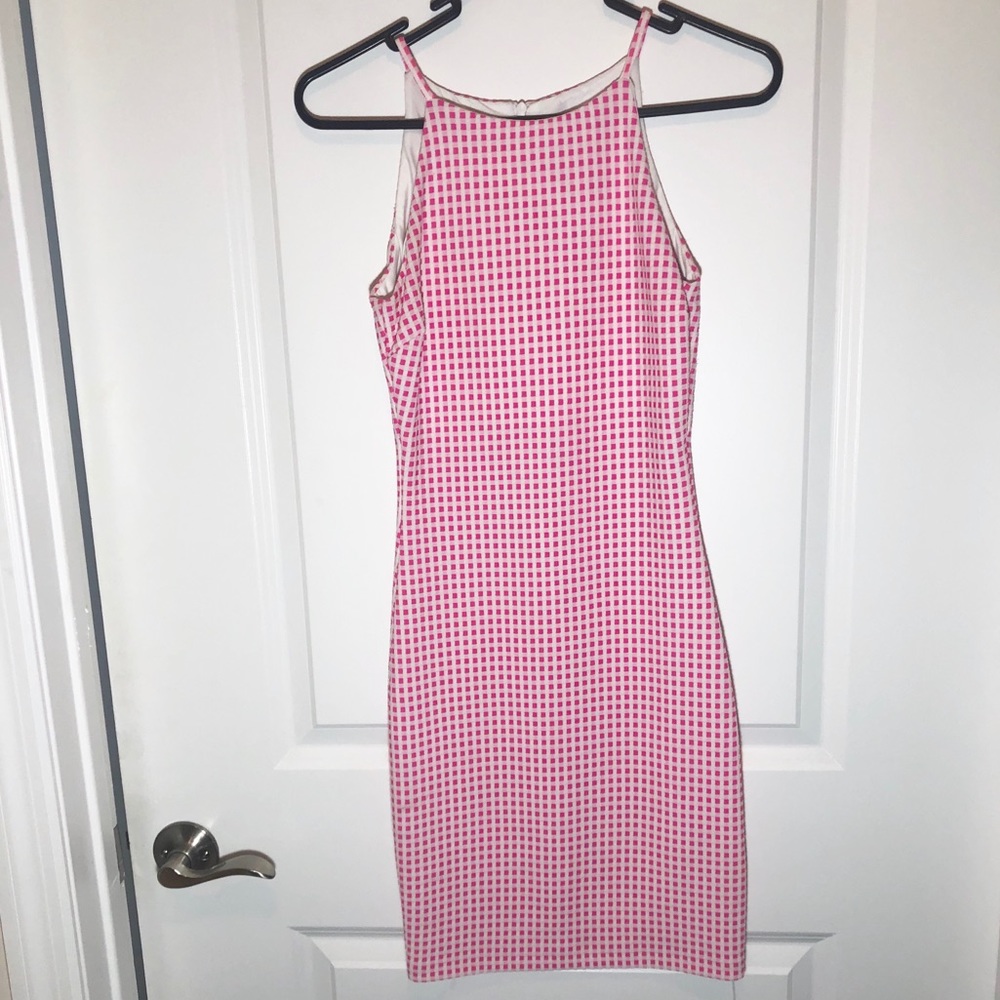 Lord and Taylor high-neck  bodycon dress